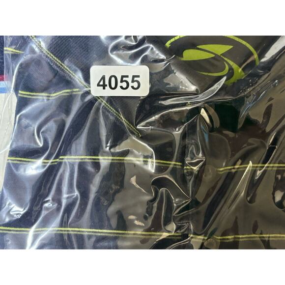 Kirra Shirt Men's Size XL Blue Green Striped Short Sleeve Polo Rugby Preppy Surf - Picture 8 of 8